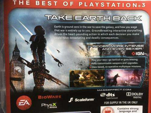 PS3 - Mass Effect 3 - Essentials