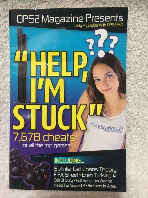 PS2 - OPS2 Magazine Presents Help I`m Stuck 7,678 Cheats