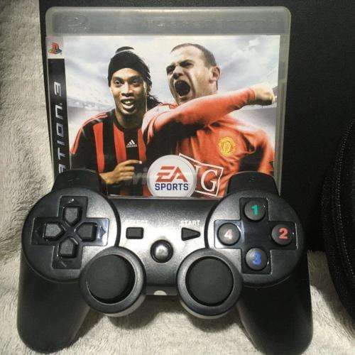 PS3 - Slim 150Gig Console - New Generic Controller 6 Games, Sony Games Pouch + Cables