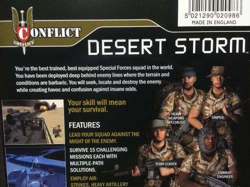 Xbox - Conflict Desert Storm