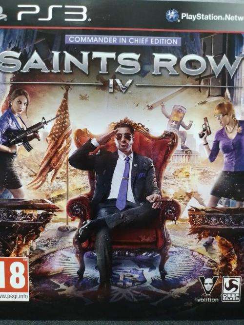 PS3 - Saints Row IV - Commander in Chief Edition