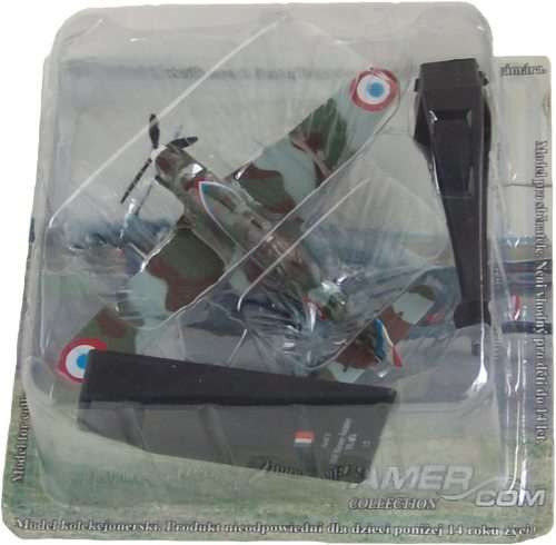 France -1940 Moran Saulnier MS.406  1:72 Scale - Amercom collection