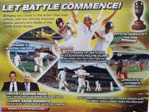 PS3 - Ashes Cricket 2009