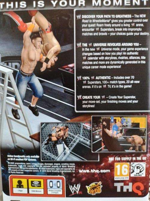 PSP - SmackDown Vs Raw 2011 PSP Essentials