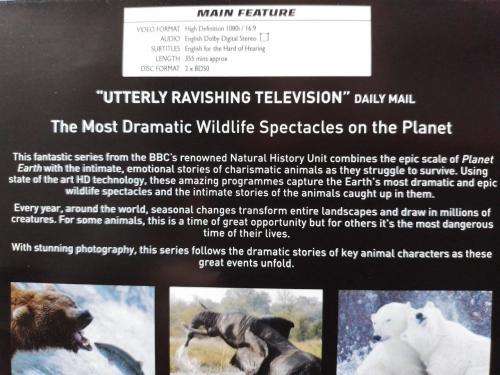 Blu-ray - Nature`s Great Events