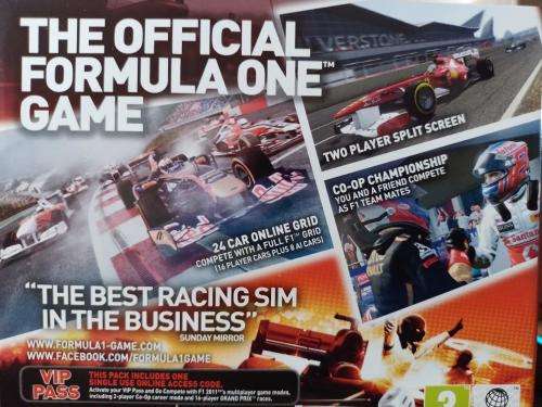 PS3 - F1 2011 Formula 1