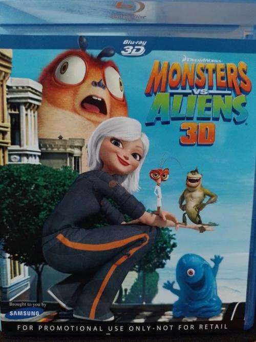 Blu-ray3D - Monsters Vs Aliens 3D