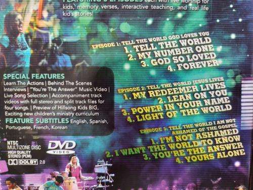 DVD - Hillsong Kids - Tell The World