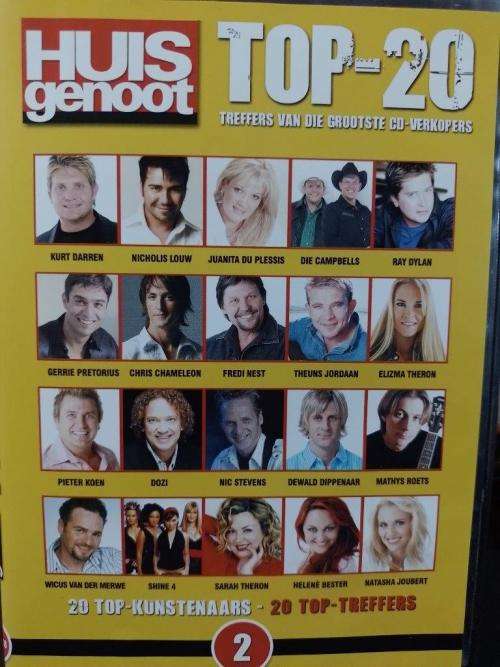 DVD - Huis Genoot - Top -20 Treffers Van Die Grootste CD-Verkopers