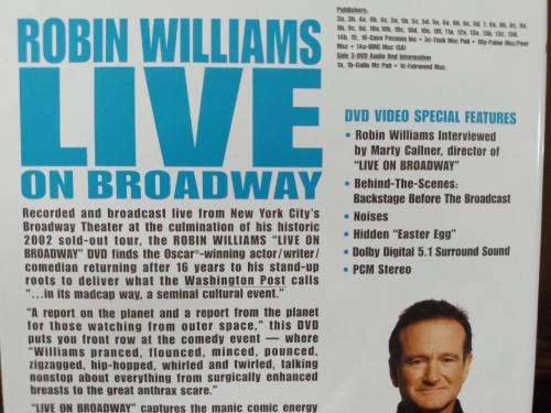 DVD - Robin Williams - Live on Broadway
