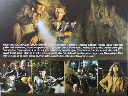 DVD - Indiana Jones and the Kingdom of The Crystal Skull