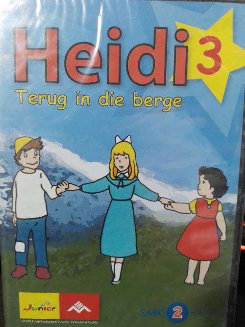 DVD - Heidi 3 Terug in die berge (New Sealed)
