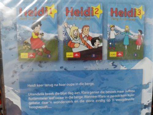DVD - Heidi 3 Terug in die berge (New Sealed)