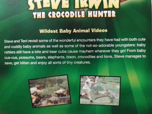 DVD - Steve Irwin The Crocodile Hunter Wildest Baby Animal Videos Vol.3