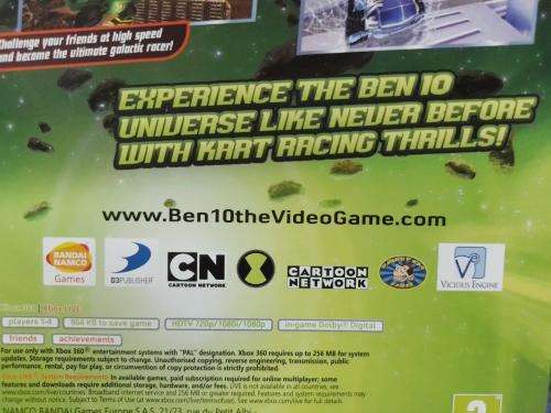 Xbox 360 - Ben 10 Galactic Racing