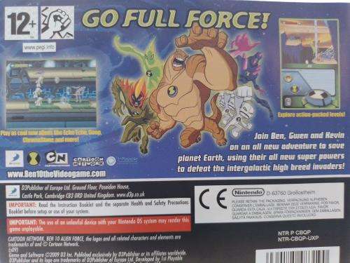 Nintendo DS - Ben 10 Alien Force