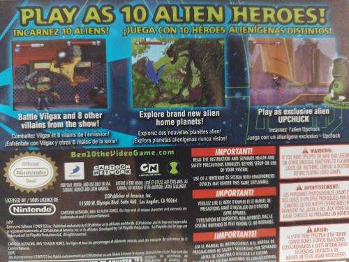 Nintendo DS - Ben 10 Alien Force Vilgax Attacks
