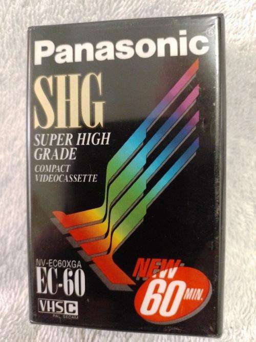 Panasonic SHG Super High Grade Compact Video Cassette EC-60 VHSC (New Sealed) (NOS)