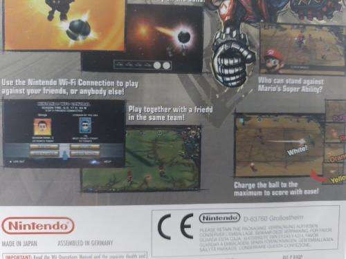 Wii - Mario Strikers Charged Football