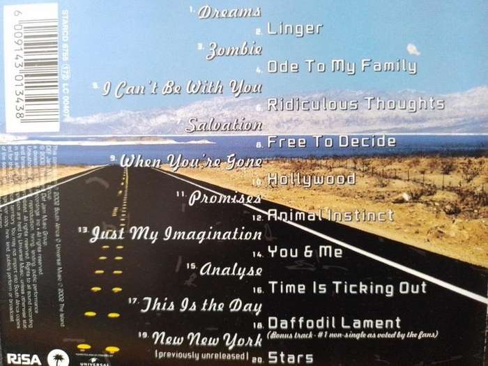 CD - Cranberries - Stars The Best of 1992 - 2002 STARCD 6755