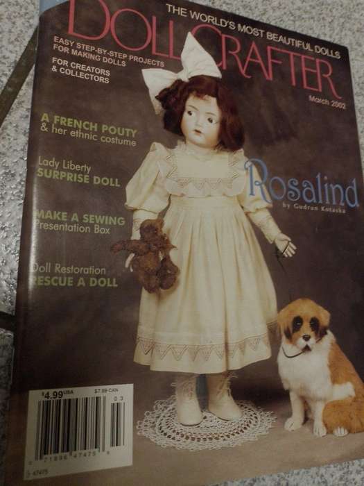 Doll Crafter 2002 complete set 12 Issues Jan - Dec
