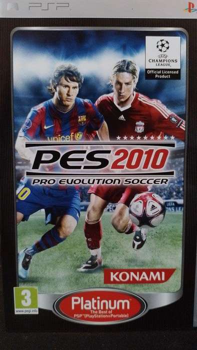 PSP - Pro evolution Soccer 2010 PES 2010 - Platinum