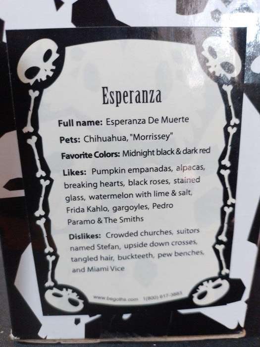 Begoths Esperanza De Muerte Series 5 - 12` Bleeding Edge (NOS)
