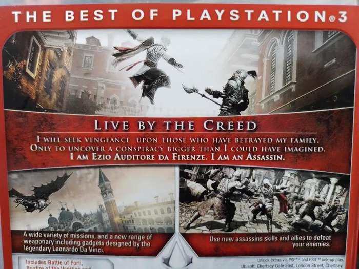 PS3 - Assassins Creed II Game Of The Year Edition - Essentials