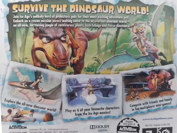 PS3 - Ice Age 3 Dawn of The Dinosaurs