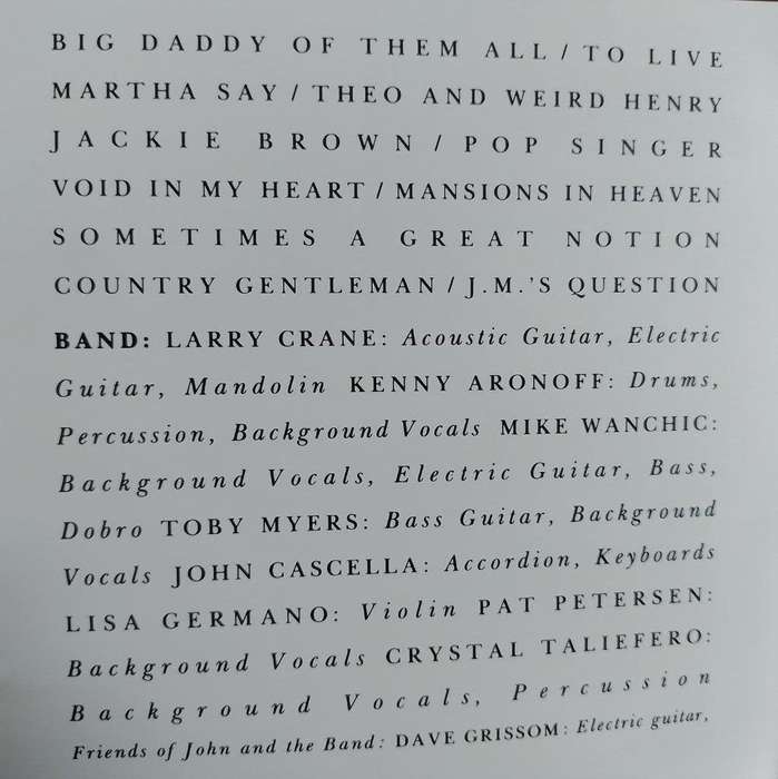 CD - John Cougar Mellencamp - Big Daddy - 838 220-2