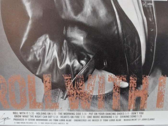 CD - Steve Winwood - Roll With It - CDV2532