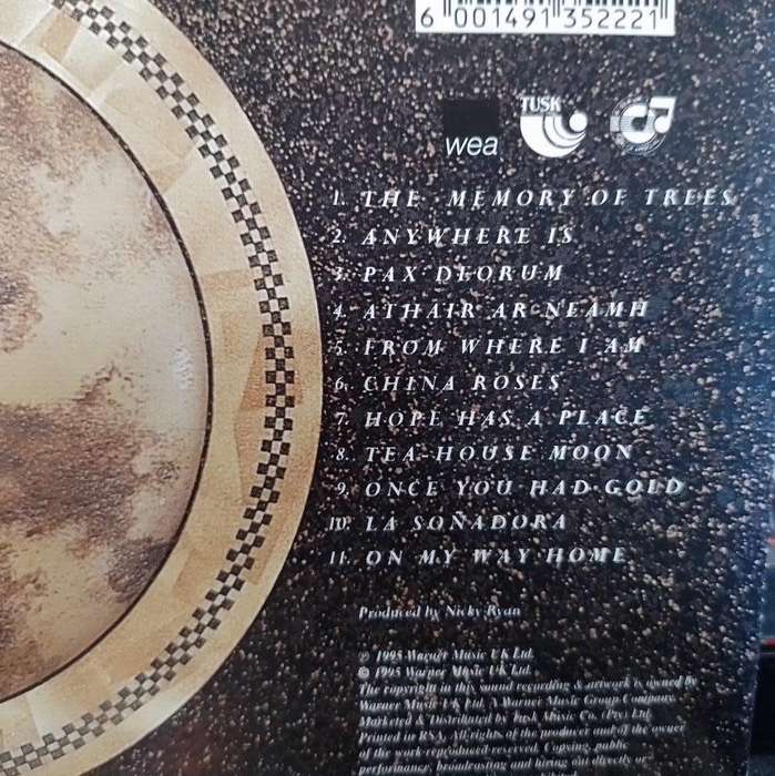CD - Enya - The Memory Of Trees WICD 5218