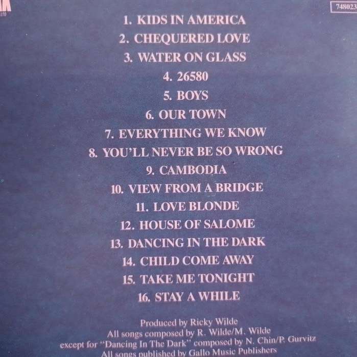 CD - Kim Wilde  - The Very Best Of - CDP 7 48023 2