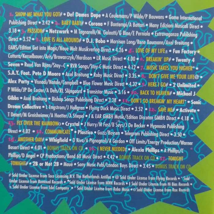 CD - We Want More! Volume 13 - CCBK (FC) 7349