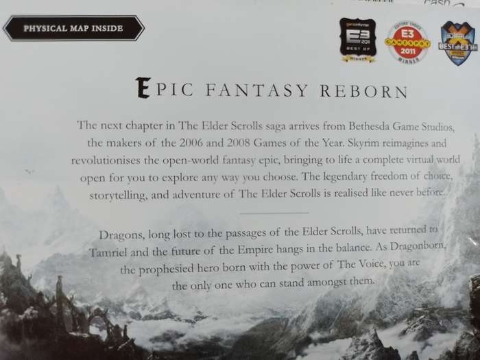 Xbox 360 - The Elder Scrolls V Skyrim