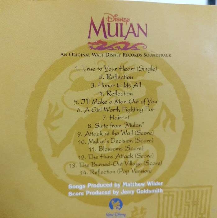 CD - Disney Mulan - An Original Walt Disney Records Soundtrack