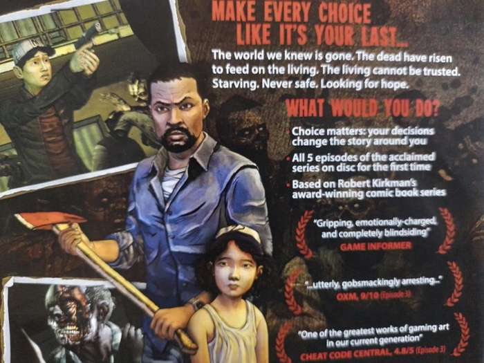 Xbox 360 - The Walking Dead A Telltale Games Series (GOTY)