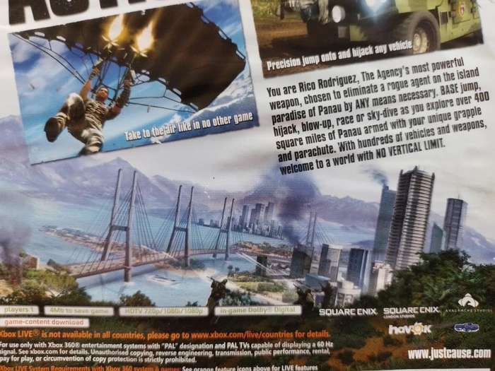 Xbox 360 - Just Cause 2