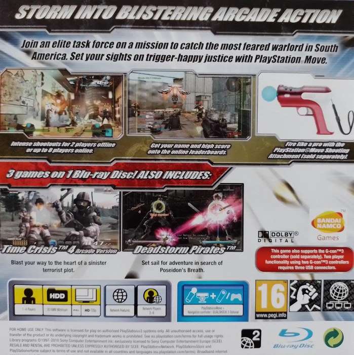 PS3 - Time Crisis Razing Storm