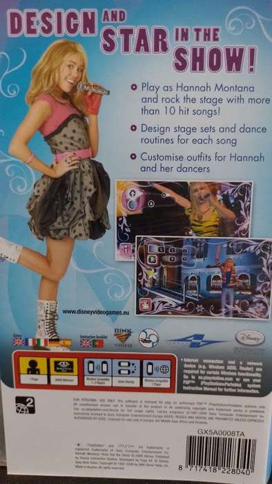 PSP - Hannah Montana - Rock Out the Show