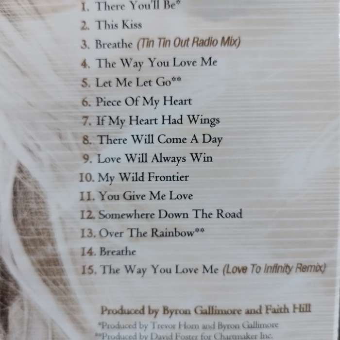 CD - Faith Hill - There You`ll Be