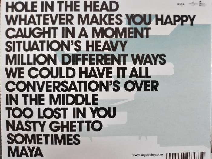 CD - Sugababes - Three - STARCD 6843