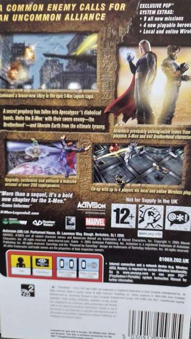 PSP - X-Men Legends II Rise of Apocalypse