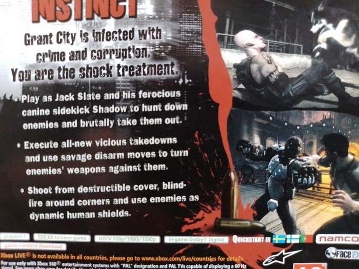 Xbox 360 - Dead To Rights Retribution