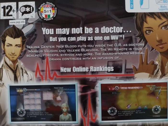 Wii - Trauma Center New Blood