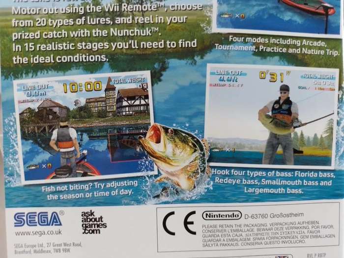 Wii - Sega Bass Fishing