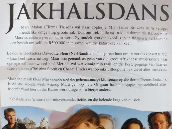 DVD - Jakhalsdans