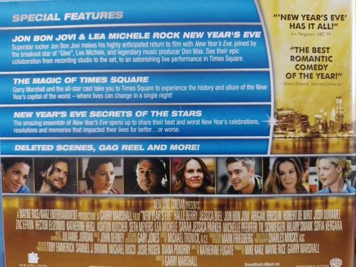 Blu-ray - New Years Eve