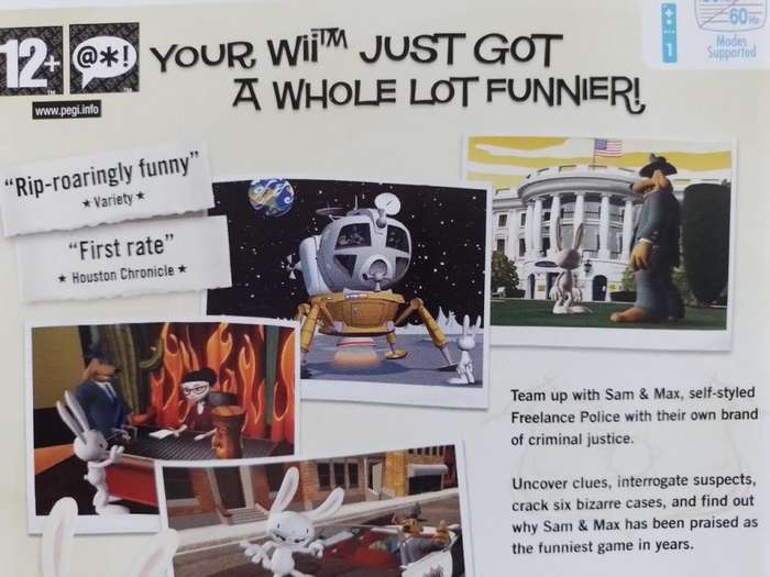 Wii - Sam & Max Season One