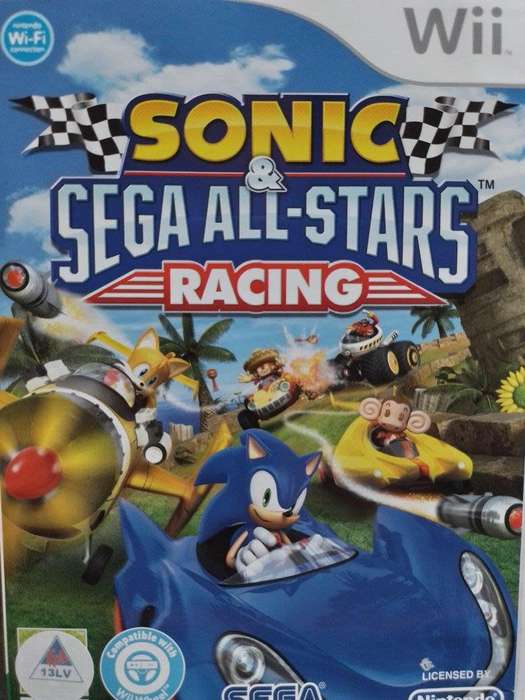 Wii - Sonic Sega All Stars Racing